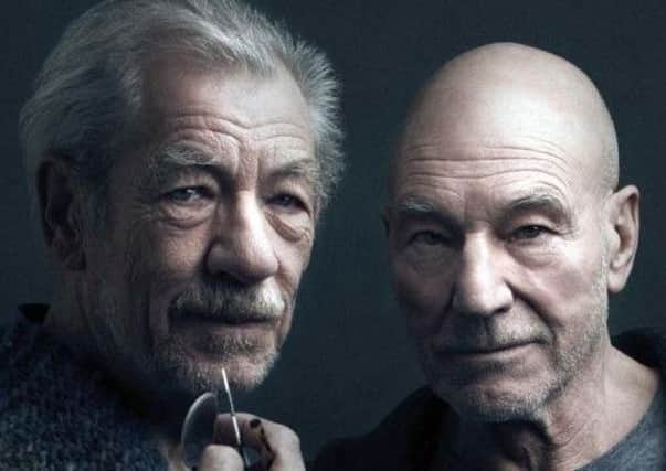Ian McKellen and Patrick Stewart, who are co-starring on the Sheffield Lyceum stage in August