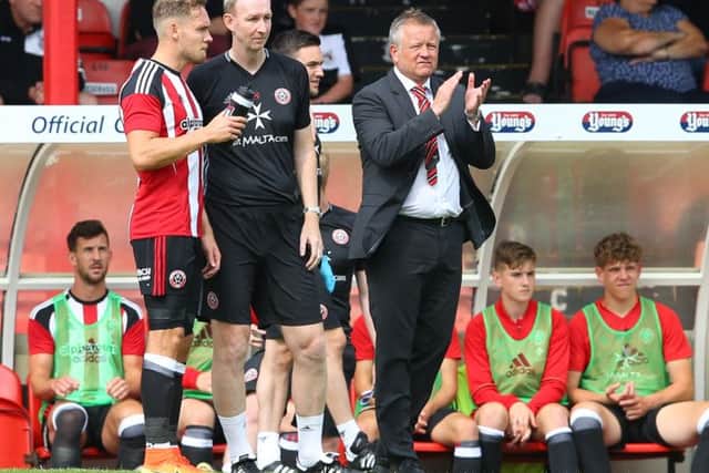 Chris Wilder is pleased with the attitude his players have shown so far this summer. Pic Simon Bellis/Sportimage