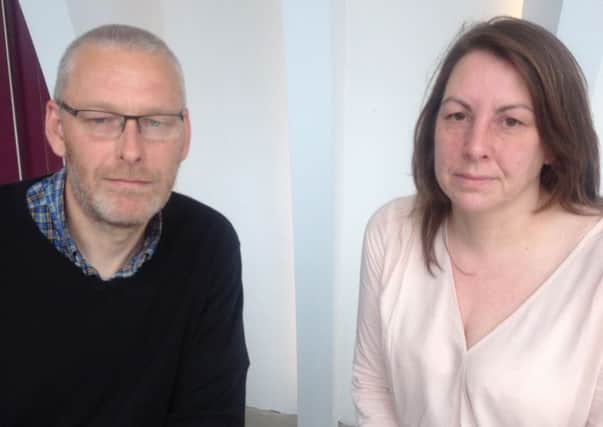 John Harris and Rebecca Parry are furious after being issued a fine for taking their child out of school in term time