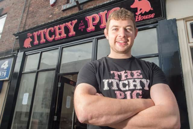 Ted Finley is about to open the Itchy Pig Alehouse, Sheffield's latest 'micropub' on Glossop Road in Broomhill
Picture Dean Atkins