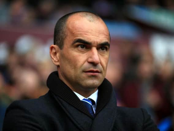 Roberto Martinez is expected to be interviewed for the Hull City post. Pic: PA