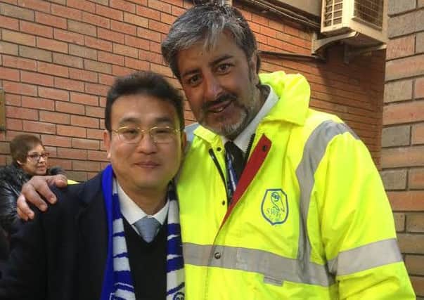 Dato Khan with Sheffield Wednesday Dejphon Chansiri