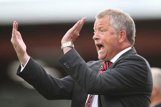 Chris Wilder says Sheffield United have toughened-up over transfers. Pic David Klein/Sportimage