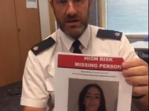 Supt Simon Wanless is leading the search for missing 15-year-old Lily Lewis