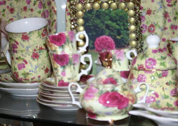 The famous Chintz pattern on 20th century China ware