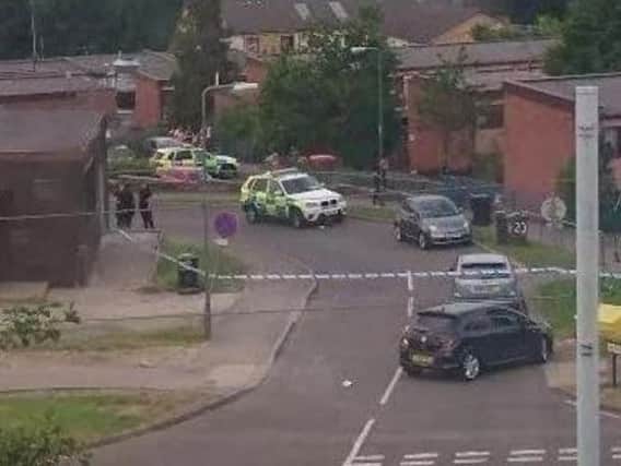 Samuel Close Sheffield incident scene
