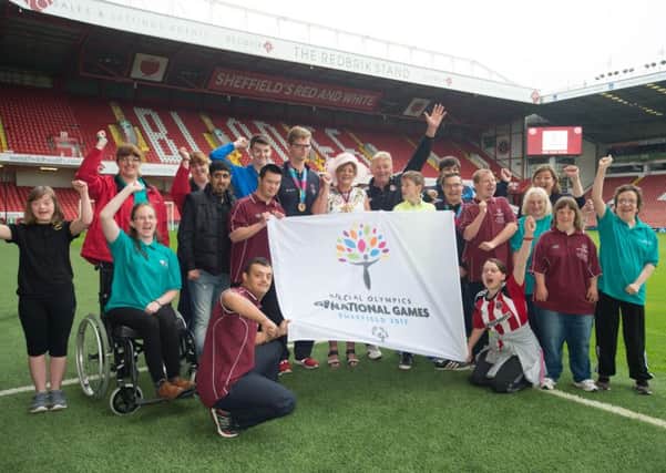 One year to go before the opening ceremony of the Special Olymoics at Sheffield United's Bramall Lane Ground