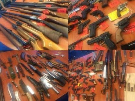 South Yorkshire weapons surrendered