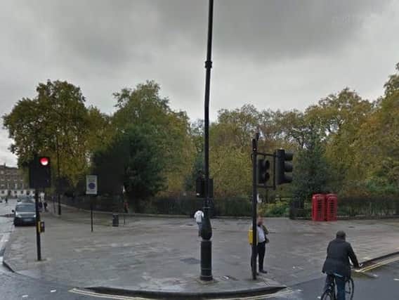 Russell Square, London. Pic by Google Steet View