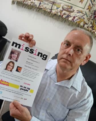 Kevin Gosden, pictured, whose son Andrew has been missing eight years. Picture: Marie Caley NDFP Gosden MC 3