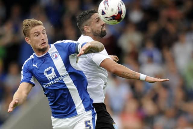 Owls Marco Matias with Spirites Gary Liddle