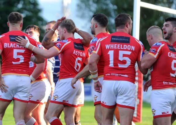 Sheffield Eagles' players