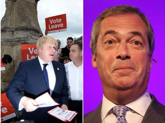 Boris Johnson and Nigel Farage - would you trust them to run a Doncaster pub?
