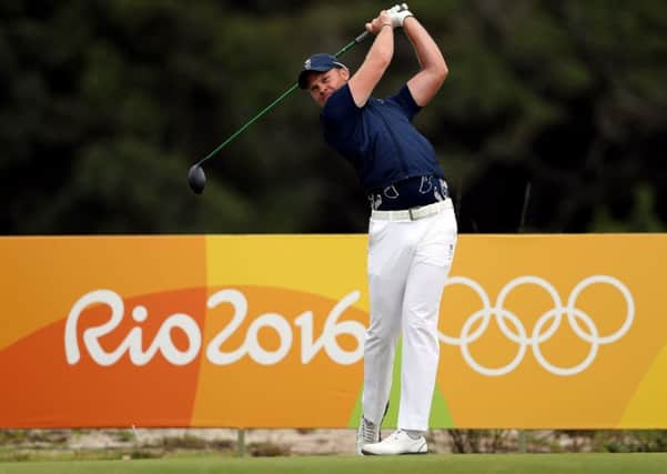 Great Britain's Danny Willett during his first round of the Golf event at the Olympic Golf Course on the sixth day of the Rio Olympic Games, Brazil. PRESS ASSOCIATION Photo.
