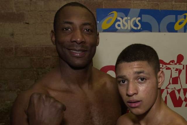 Flashback to 2003: Pictured at the St Thomas gym, Newman Road, Wincobank, Sheffield are Johnny Nelson and Kell Brook