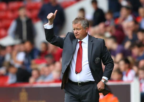 Chris Wilder says significant progress has been made since he took over at Sheffield United