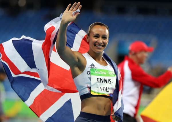 Great Britain's Jessica Ennis-Hill following the Women's Heptathlon, where she claimed silver at the Olympic Stadium on the eighth day of the Rio Olympics Games, Brazil. PRESS ASSOCIATION Photo. Picture date: Saturday August 13, 2016. Photo credit should read: Owen Humphreys/PA Wire. EDITORIAL USE ONLY