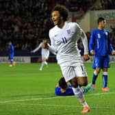 Izzy Brown scores for England Under-19s at New York Stadium