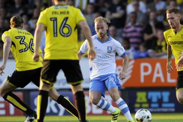 Barry Bannan looks for a way through