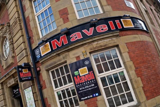 Maveli Restaurant, Glossop Road, Sheffield. Picture: Marie Caley