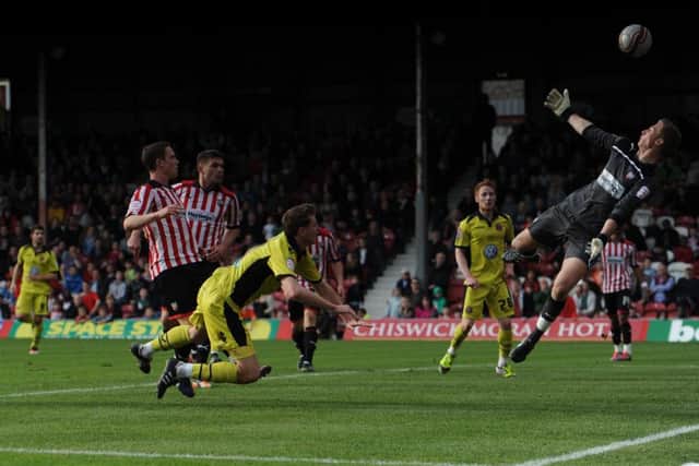 Former Brentford goalkeeper Simon Moore has joined Sheffield United

Â© BLADES SPORTS PHOTOGRAPHY