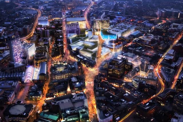 Latest images of how the proposed new retail quarter for Sheffield could look.