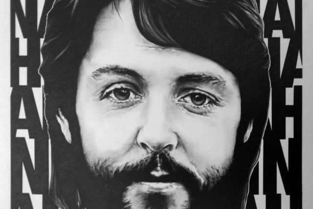Paul McCartney on a picture called Hey Jude