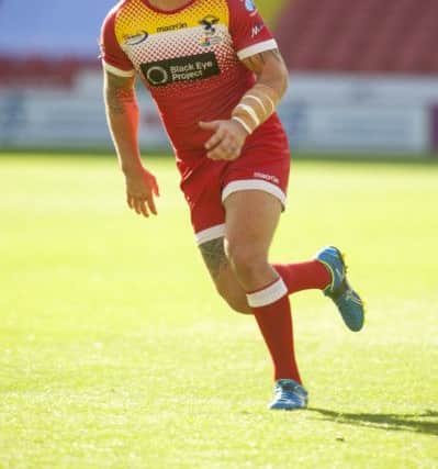 Duane Straugheir: Among the tries for Eagles