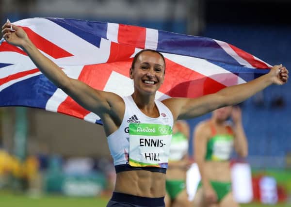 Great Britain's Jessica Ennis-Hill following the Women's Heptathlon, where she claimed silver at the Olympic Stadium on the eighth day of the Rio Olympics Games, Brazil.  Picture: Owen Humphreys/PA Wire.