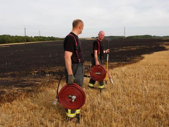 Firefighters in Stainton
Picture: South Yorkshire Fire and Rescue