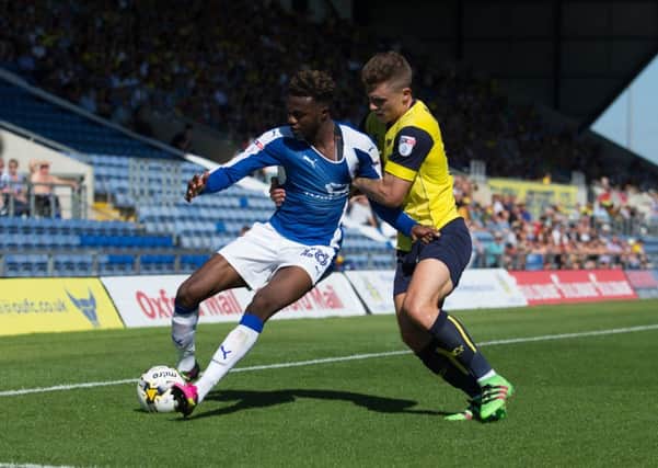Oxford United vs Chesterfield - Gboly Ariyibi - Pic By James Williamson