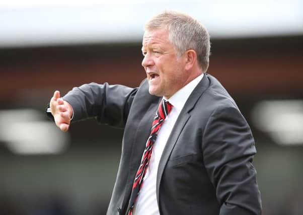 Chris Wilder's Sheffield United side are yet to win this season