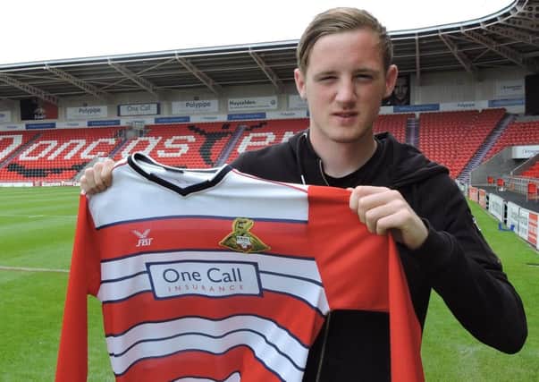 New Doncaster Rovers signing Alfie Beestin