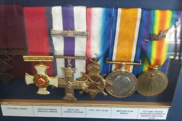 Major William Barnsley Allen's medals