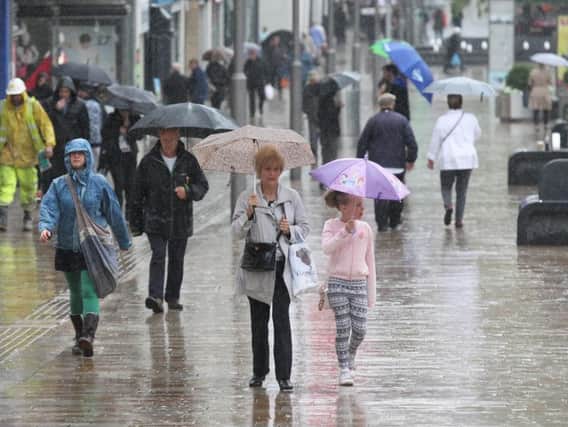 The Met Office has issued a yellow warning of rain for the August Bank Holiday weekend