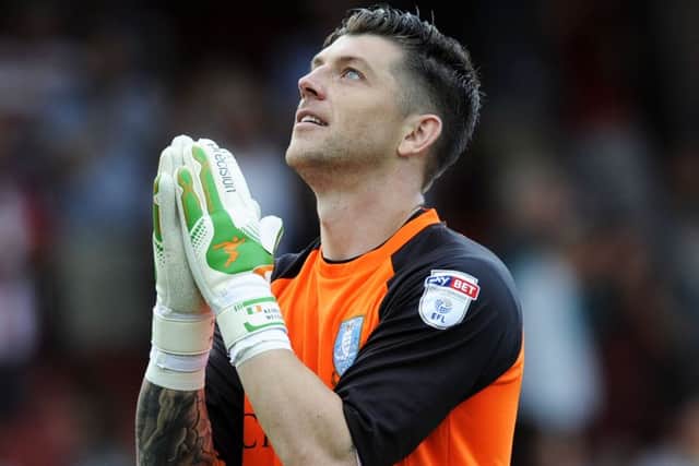 Relief for goalkeeper Keiren Westwood as his error doesn't lead to defeat