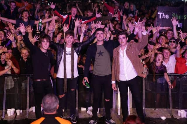 The Sherlocks played to over 6,000 people then camped out with fans in muddy fields at Leeds Festival.