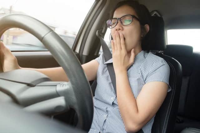 Sleepy driver alert