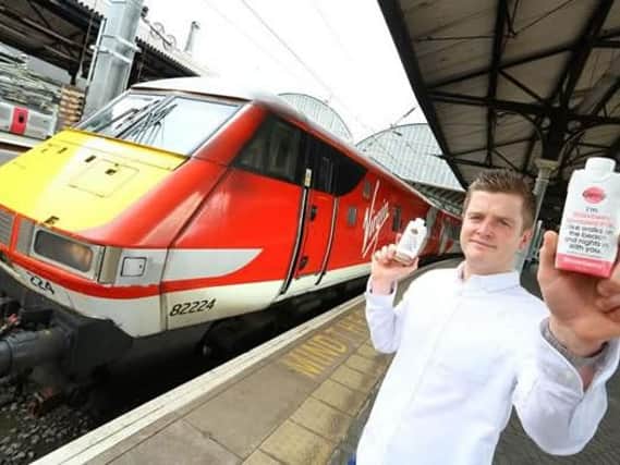 Virgin Trains adds sparkle to onboard food bar and standard class menu