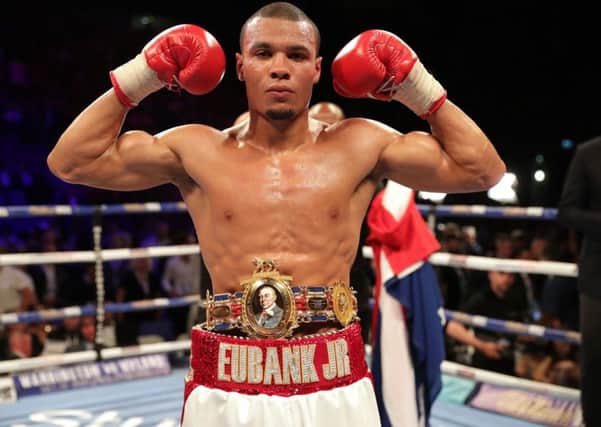 Chris Eubank Jnr - wishes he was in with GGG?