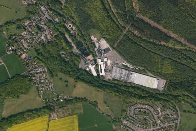 Oughtibridge from above, including Oughtibridge Mill, where 320 houses could be built.