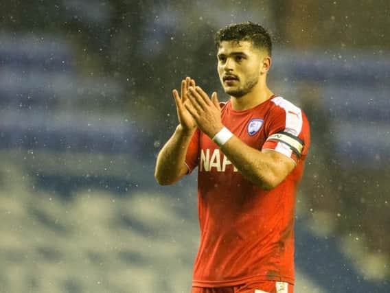 Former Chesterfield midfielder Sam Morsy has joined Barnsley on loan from Wigan