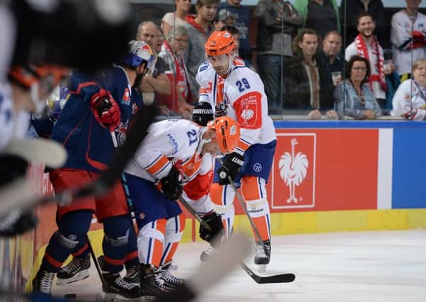 Rod Sarich  in CHL action