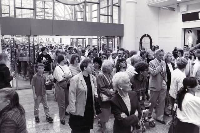 Meadowhall launch attracted masses
