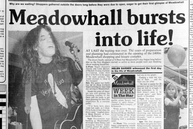 Meadowhall launch Star coverage
