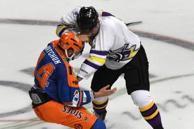 Sheffield Steelers' Mike Ratchuk. Picture: Andrew Roe
