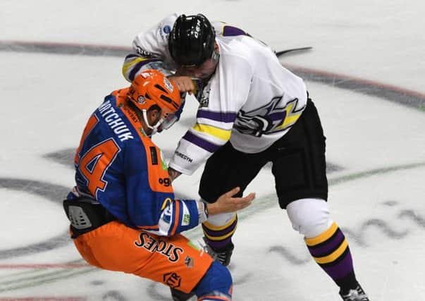 Sheffield Steelers' Mike Ratchuk. Picture: Andrew Roe