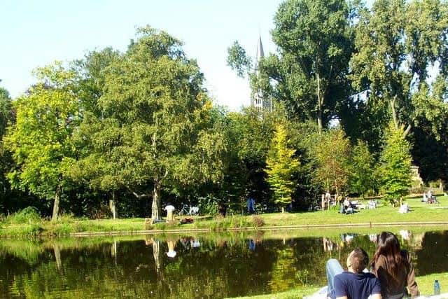 Parklife: Green spaces are Amsterdam residents' - and their cycles - back garden