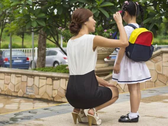 School run becomes fashion catwalk for more mums
