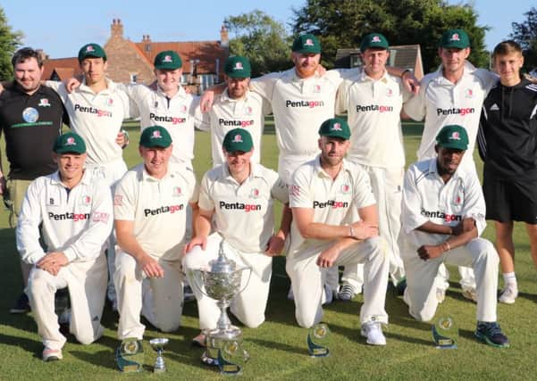 Tickhill CC have won promotion to the top tier.